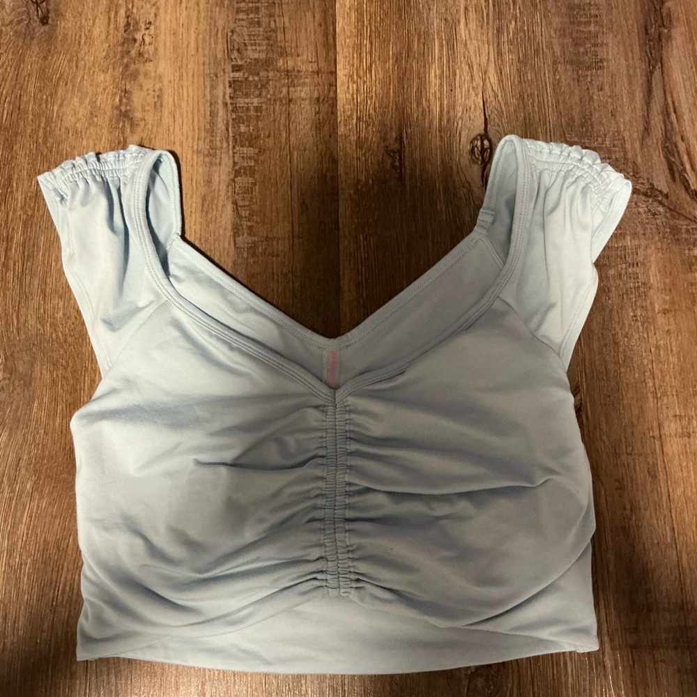 Light Blue Free People Top